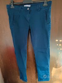 pantaloni estivi in cotone elasticizzato 