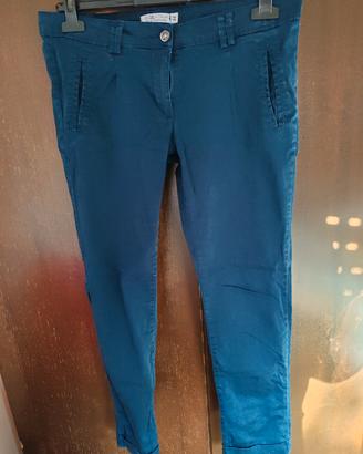 pantaloni estivi in cotone elasticizzato 