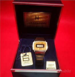 Orologio Hamilton tritium -lithiun quarz LCD