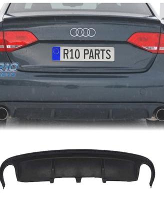 DIFFUSORE PER AUDI A4 B8 07-11 LOOK RS O---O