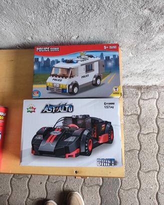 Lego camioncino o auto da corsa