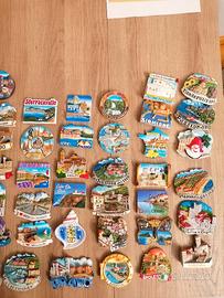 Collezione Magneti Souvenir Resina Italia Europa