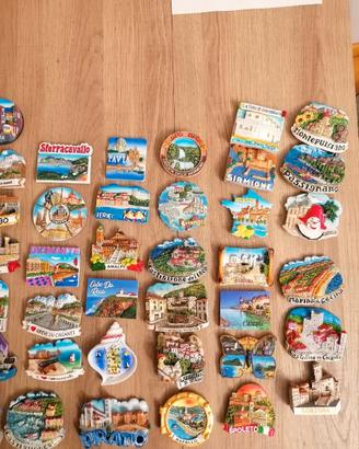 Collezione Magneti Souvenir Resina Italia Europa