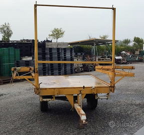 Rimorchio Agevolatore per raccolta Zucchine