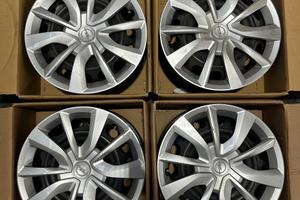 4 cerchi ferro opel corsa c3 208 r15 ft3602