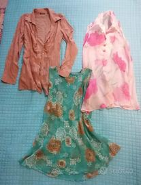 Chiffon e seta
