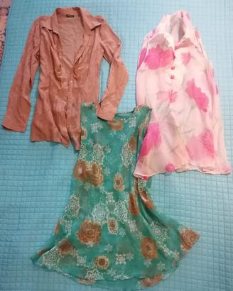 Chiffon e seta