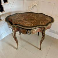 tavolo antiquariato boulle francese