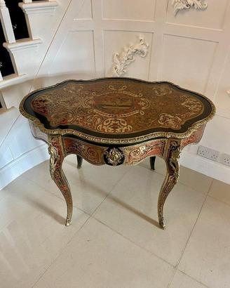 tavolo antiquariato boulle francese