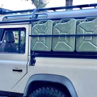 Land Rover defender porta taniche per roll cage
