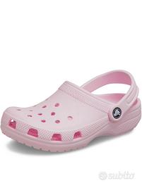 Crocs Rosa (Pink Milk) Taglia C5 - Usate