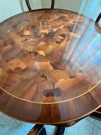 Tavolo da gioco completo di 4 poltroncine