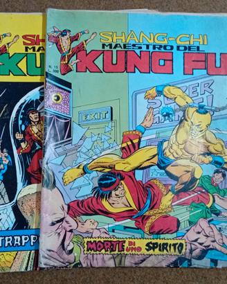 Shang-Chi Editoriale Corno N. 13 e 15 1975-76