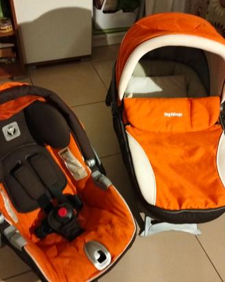 Trio pliko switch Peg Perego+accessori base auto