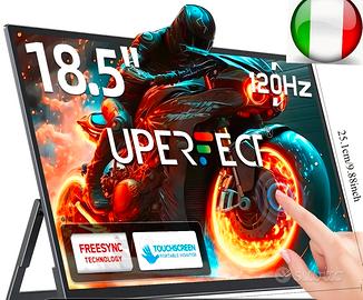 UPERFECT Monitor Portatile Touchscreen 18.5" 120Hz