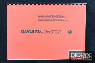 catalogo ricambi ufficiale Ducati MONSTER 750 DARK