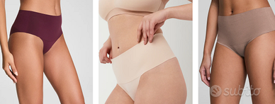 Set di 4 Slip vita alta contenitivi pancia Spanx