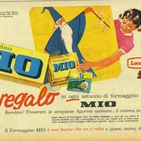 LOCATELLI FORMAGGINO MIO Figurine Plasteco Vintage