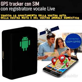 Tracker GPS localizzatore per Auto senza SIM