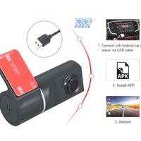 TELECAMERA ANTERIORE MINI DVR HD PER AUTORADIO