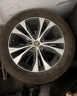4 Cerchi in lega 18" Originali Toyota RAV 4