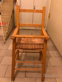 Seggiolone legno