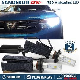 KIT Lampade LED H7 per Dacia Sandero Stepway 2016