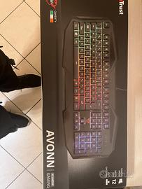 Mouse e Tastiera Gaming GXT LED