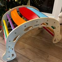 Arco da arrampicata in legno YOLEO – multifunzione