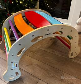 Arco da arrampicata in legno YOLEO – multifunzione