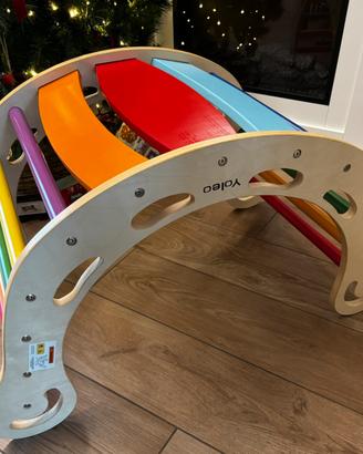 Arco da arrampicata in legno YOLEO – multifunzione
