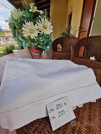 Lenzuolo Tela Antica, Cotone Naturale 100%.Telaio.