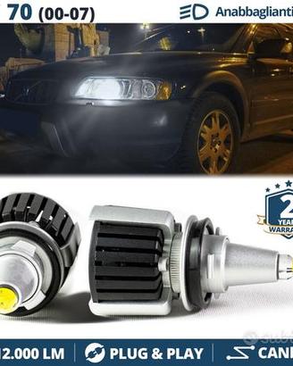 Kit LED H7 CANBUS PER Volvo XC70 II 6500K 55W