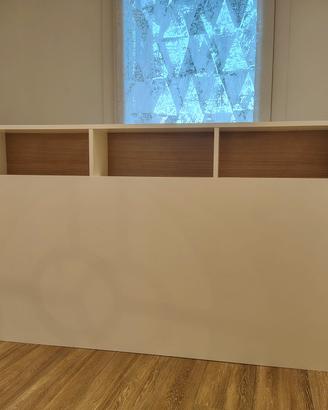testiera letto matrimoniale in legno