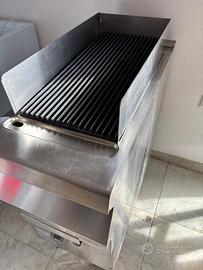 Griglia pietra lavica ZANUSSI