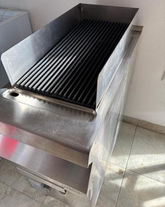 Griglia pietra lavica ZANUSSI