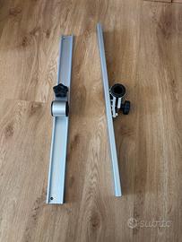 Sistema fissaggio NOA basculante scorrevole d25mm