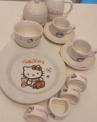 Servizio stoviglie Hello Kitty 12 pezzi