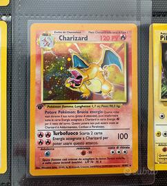 Carta Pokemon Charizard 1ed ita rarità