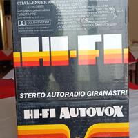 AUDIOVOX Challenger 998 Autoradio con ampli.NUOVA