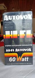 AUDIOVOX Challenger 998 Autoradio con ampli.NUOVA
