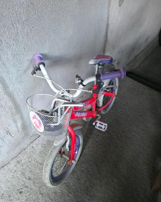bici bambina atala taglia 16