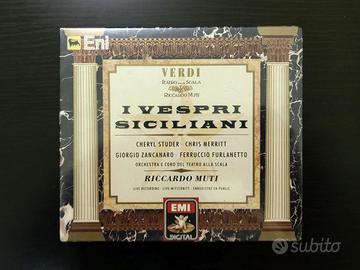2 CD:  I Vespri Siciliani (R. Muti) - Sigillati