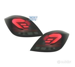 FANALI OPEL ASTRA H 5P 05-10 CARDNA FULL LED NERO 