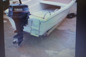 Barca 4mt motore 15 cv