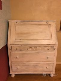 Cassettone/scrivania stile shabby chic