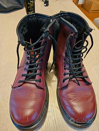 Dr Martens bordeaux bambina