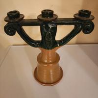 candelabro ceramica 