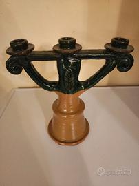 candelabro ceramica 