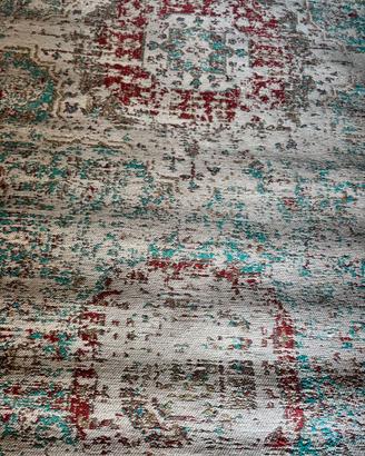 Tappeto Moderno Stile Vintage Effetto Invecchiato